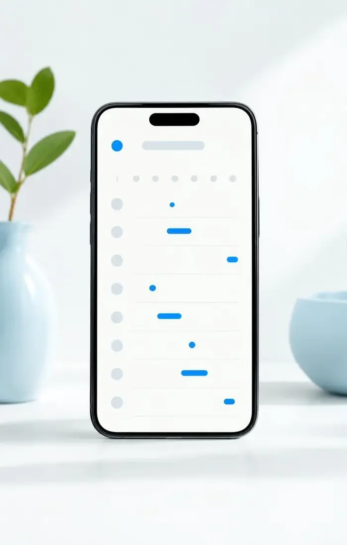 黄火魔改 APP 追更日历界面